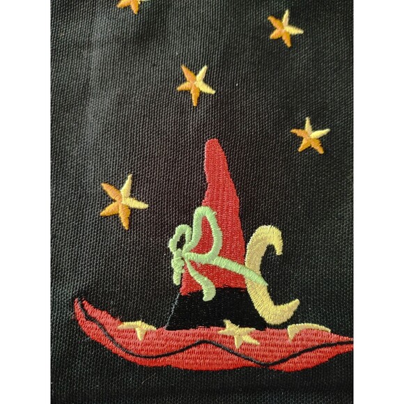 HALLOWEEN 2ea. LONGABERGER  Black Halloween FABRIC Placemats & Napkins NWOT - Picture 4 of 16